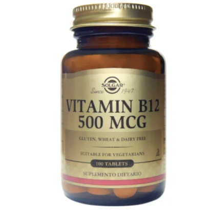 VITAMINA B12 500 MCG SOLGAR